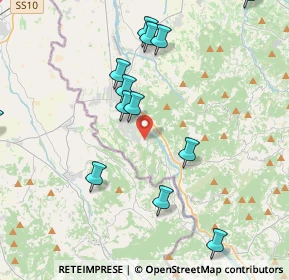 Mappa Viale dei Salici, 27052 Godiasco Salice Terme PV, Italia (6.0515)