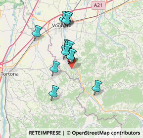 Mappa Viale dei Salici, 27052 Godiasco Salice Terme PV, Italia (5.72933)