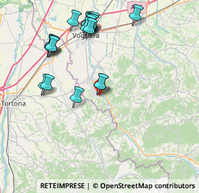 Mappa Viale dei Salici, 27052 Godiasco Salice Terme PV, Italia (8.7375)