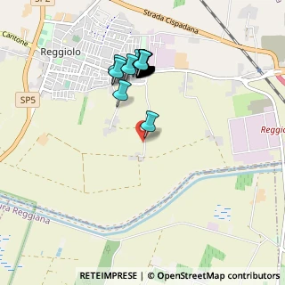 Mappa Via Aurelia, 42046 Reggiolo RE, Italia (0.948)