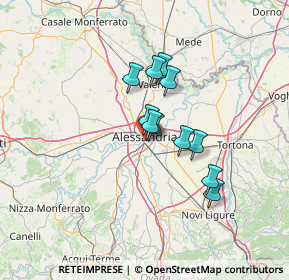 Mappa Via Aspromonte, 15121 Alessandria AL, Italia (9.55273)