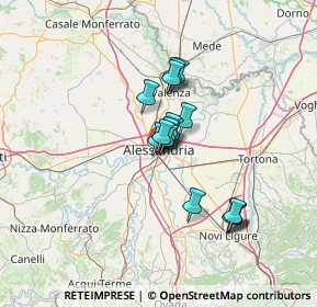 Mappa Via Aspromonte, 15121 Alessandria AL, Italia (9.66688)