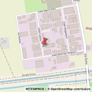 Mappa Viale Caboto, 33, 42046 Reggiolo, Reggio nell'Emilia (Emilia Romagna)
