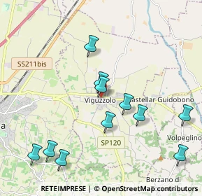 Mappa Via Romana, 15058 Viguzzolo AL, Italia (2.17)