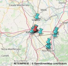 Mappa Via Giovanni de Negri, 15121 Alessandria AL, Italia (9.80643)