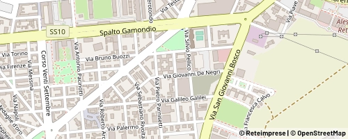 Mappa Alessandria