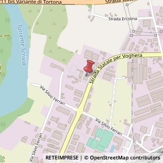 Mappa Strada Statale per Voghera, 33, 15057 Tortona, Alessandria (Piemonte)