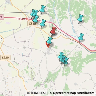 Mappa Via San Lorenzo, 14017 Valfenera AT, Italia (4.20429)