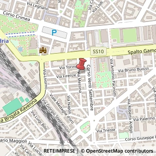 Mappa Via Firenze,  37, 15100 Alessandria, Alessandria (Piemonte)