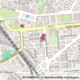 Mappa Via Aspromonte, 34, 15121 Alessandria, Alessandria (Piemonte)