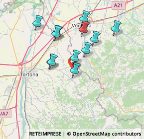 Mappa Via Volpedo, 15052 Volpedo AL, Italia (6.455)