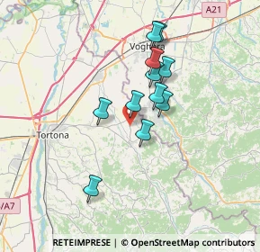 Mappa Via Volpedo, 15052 Volpedo AL, Italia (5.61455)