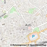 Mapa Asti