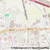 Hartă Asti