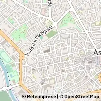 Hartă Asti