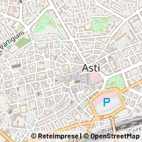 Mapa Asti