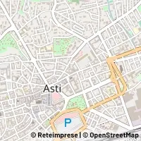 Mapa Asti