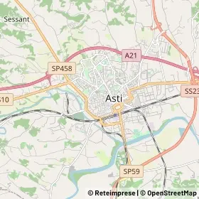 Mappa Asti