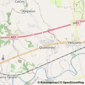 Mappa Quattordio