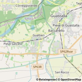 Mappa Gualtieri