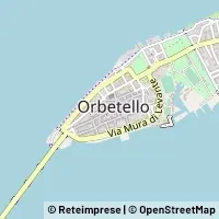 Mapa Orbetello