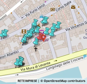 Mappa Via Mura di Levante, 58015 Orbetello GR, Italia (0.05)