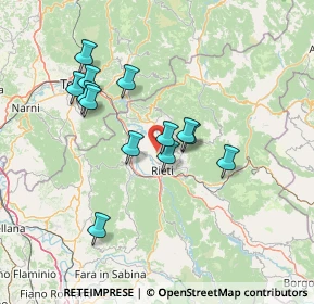 Mappa Basso Cottano, 02100 Rieti RI, Italia (13.10308)
