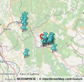 Mappa Basso Cottano, 02100 Rieti RI, Italia (10.66188)