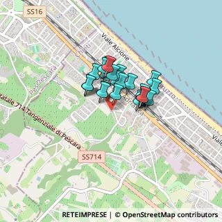 Mappa Via Antonio de Nino, 66023 Francavilla al Mare CH, Italia (0.26786)