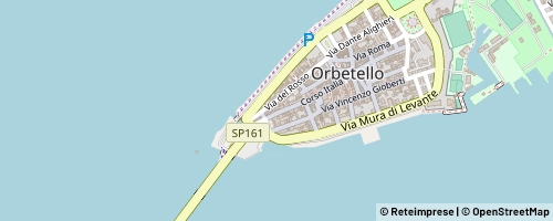 Mappa Orbetello