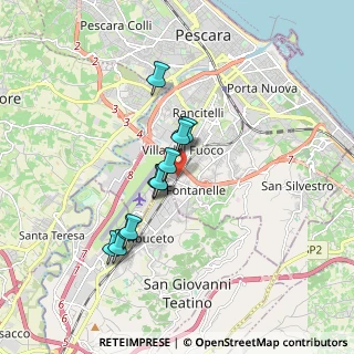 Mappa Via Feltrino, 65129 Pescara PE, Italia (1.42083)