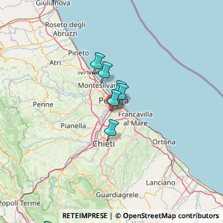 Mappa Via Feltrino, 65129 Pescara PE, Italia (28.36538)