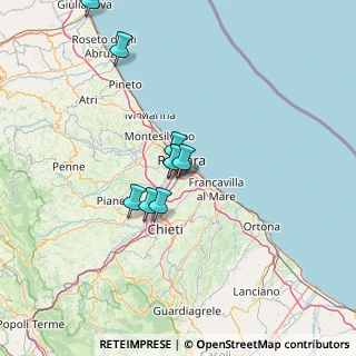 Mappa Via Feltrino, 65129 Pescara PE, Italia (34.5155)