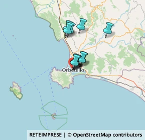 Mappa Viale Mura di Ponente, 58015 Orbetello GR, Italia (8.16273)