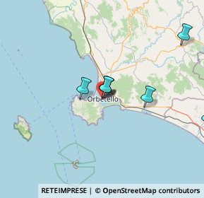 Mappa Viale Mura di Ponente, 58015 Orbetello GR, Italia (28.1405)