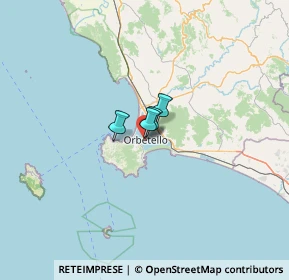 Mappa Viale Mura di Ponente, 58015 Orbetello GR, Italia (49.23)