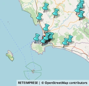 Mappa Viale Mura di Ponente, 58015 Orbetello GR, Italia (14.56368)