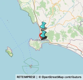 Mappa Viale Mura di Ponente, 58015 Orbetello GR, Italia (55.24)