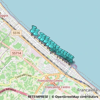 Mappa Via Feltrino, 66023 Francavilla al Mare CH, Italia (0.604)