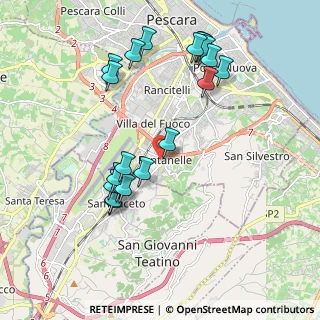 Mappa Str. delle Casette, 65129 Pescara PE, Italia (2.1585)