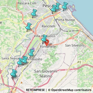 Mappa Str. delle Casette, 65129 Pescara PE, Italia (3.05917)