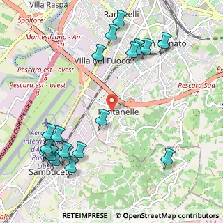 Mappa Str. delle Casette, 65129 Pescara PE, Italia (1.405)