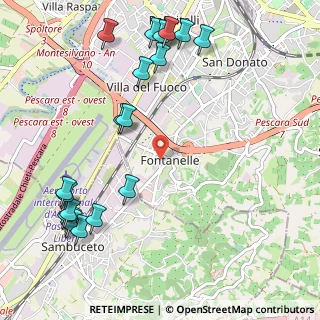 Mappa Str. delle Casette, 65129 Pescara PE, Italia (1.4285)