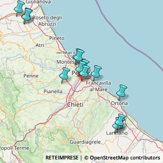 Mappa Str. delle Casette, 65129 Pescara PE, Italia (17.64786)