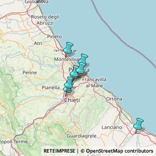 Mappa Str. delle Casette, 65129 Pescara PE, Italia (22.10091)