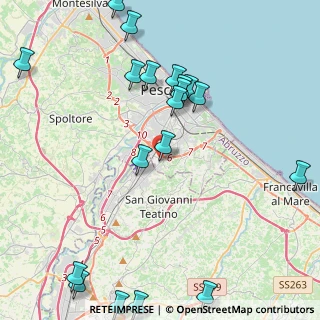 Mappa Str. delle Casette, 65129 Pescara PE, Italia (5.63421)