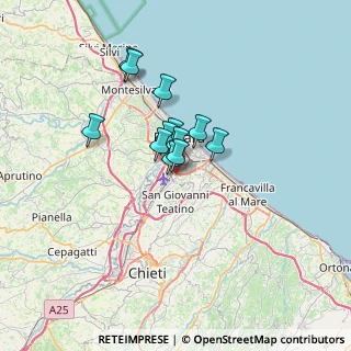 Mappa Str. delle Casette, 65129 Pescara PE, Italia (4.60167)