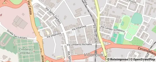 Mappa Viterbo