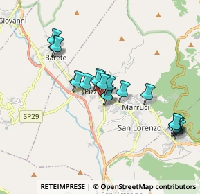 Mappa Via Gran Sasso, 67017 Pizzoli AQ, Italia (1.7695)