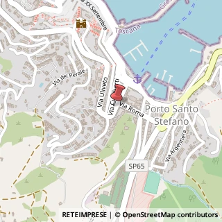 Mappa Via Baschieri, 53, 58019 Monte Argentario, Grosseto (Toscana)